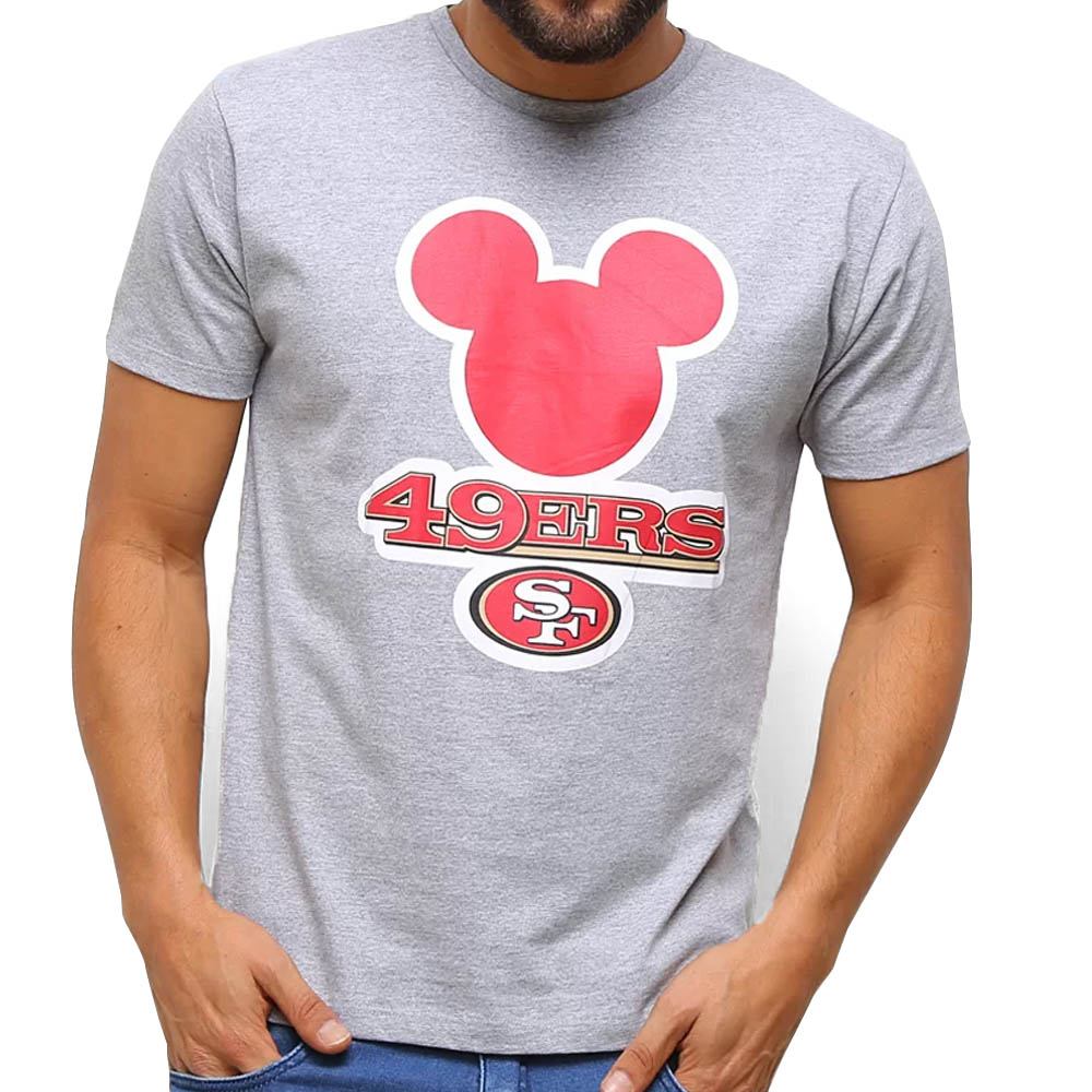 魅力的な 楽天市場 Nfl Tシャツ ミッキーマウス ディズニー 49ers グレー メンズ 半袖 Tシャツ Disney Micky Simbol T Shirt 映画エンタメショップ Selection 楽天 Nlsbanking Com