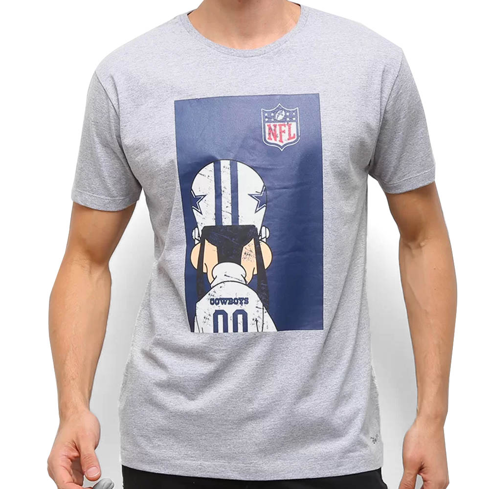 全国宅配無料 Nfl Tシャツ ディズニー グーフィー カウボーイズ グレー メンズ 半袖 Tシャツ Disney Goofy Back T Shirt 人気満点 Zistabzar Com