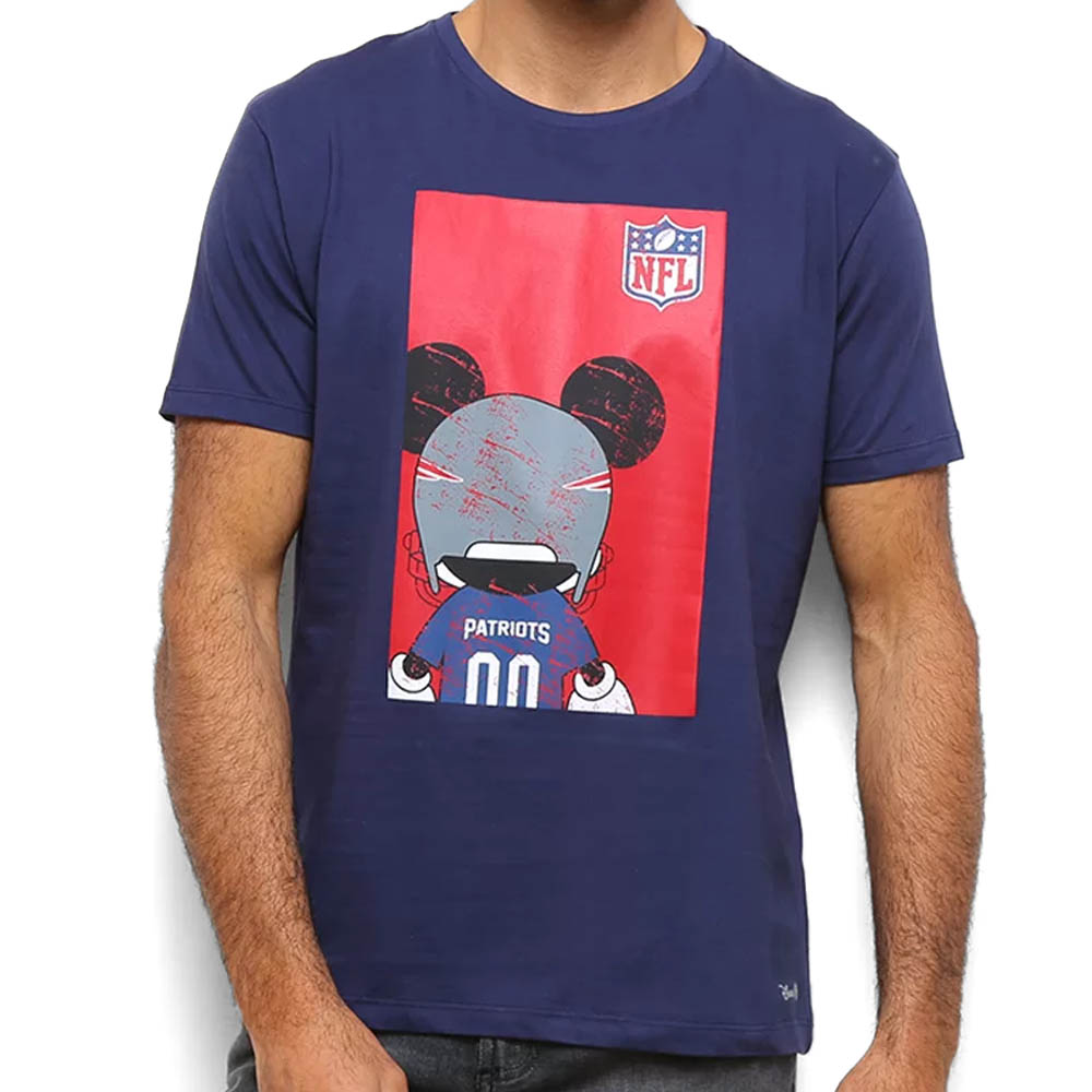 日本産 Nfl Tシャツ ミッキーマウス ディズニー ペイトリオッツ ネイビー メンズ 半袖 Tシャツ Disney Micky Back T Shirt 代引不可 Masmorracine Com Br