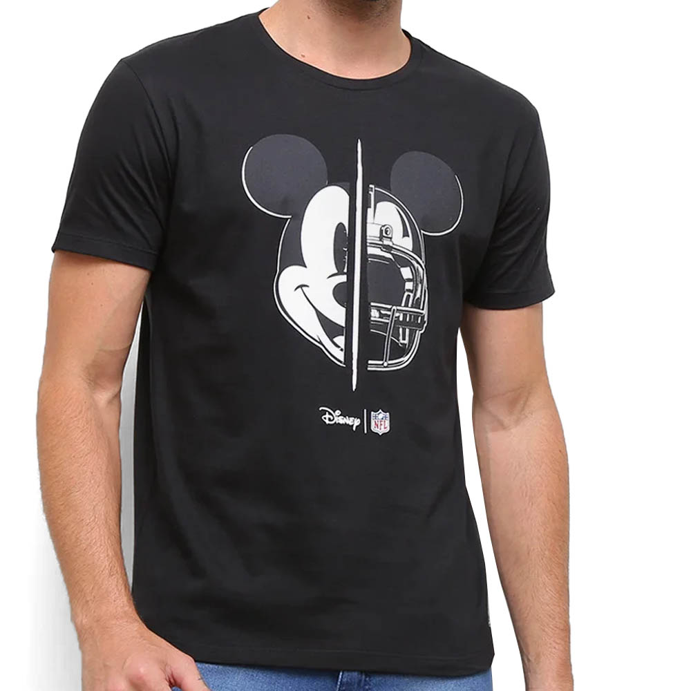 海外輸入 Nfl Tシャツ ミッキーマウス ディズニー ブラック メンズ 半袖 Tシャツ Disney Micky Helmet Half Face T Shirt 映画エンタメショップ Selection 激安の Www Balloonylandkw Com