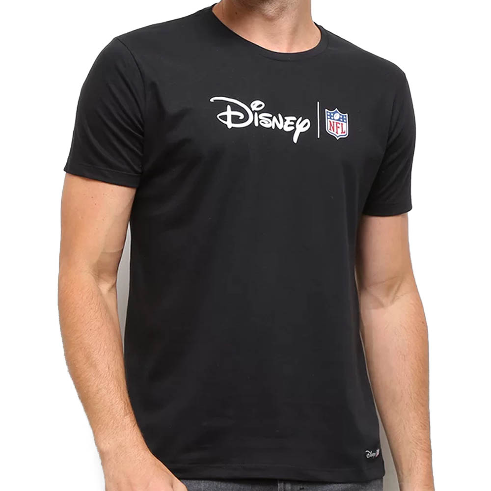 偉大な Nfl Tシャツ ディズニー メンズ 半袖 Tシャツ ブラック Disney Logo T Shirt 代引き手数料無料 Masmorracine Com Br