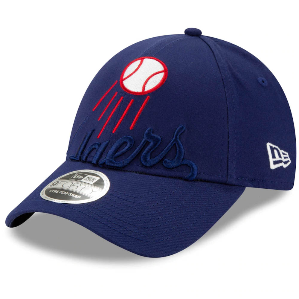 Mlb ドジャース 頭分 Logo Elements 9forty Adjustble Hat ニュー顎 New Era ロイヤル 帽子 Mlb X ニューエラ 球団企劃キャップ Nyheimlodge No