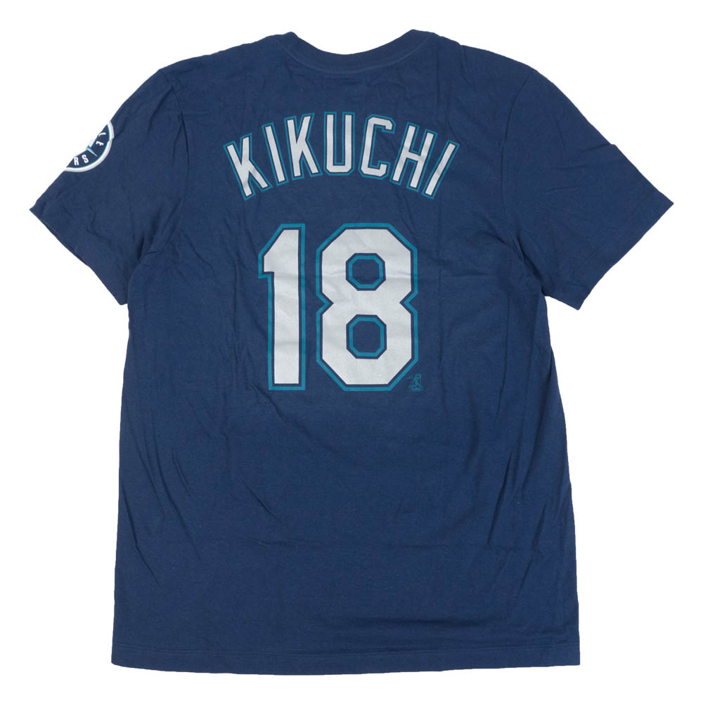 MLB 菊池 雄星 マリナーズ Tシャツ ネーム＆ナンバー ナイキ/Nike ネイビー