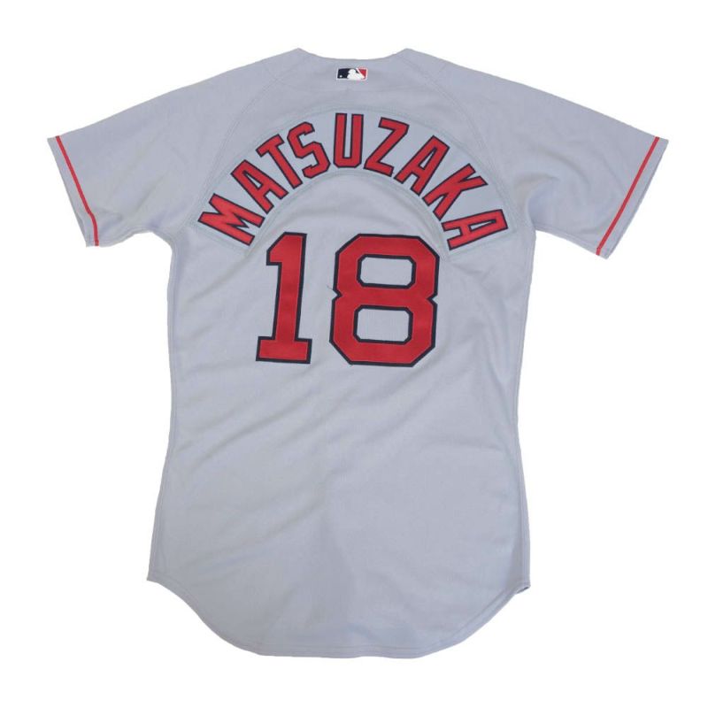 MLB 松坂大輔 レッドソックス ユニフォーム オーセンティックジャージ 点物 デッドストック マジェスティック Majestic ロード
