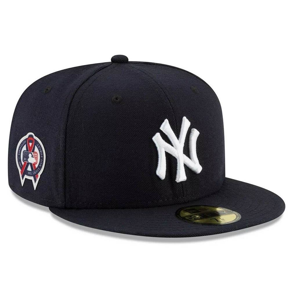 MLB ヤンキース キャップ 9.11メモリアル オンフィールド 選手着用 59FIFTY Fitted Hat ニューエラ/New Era ネイビー｜映画エンタメショップ SELECTION