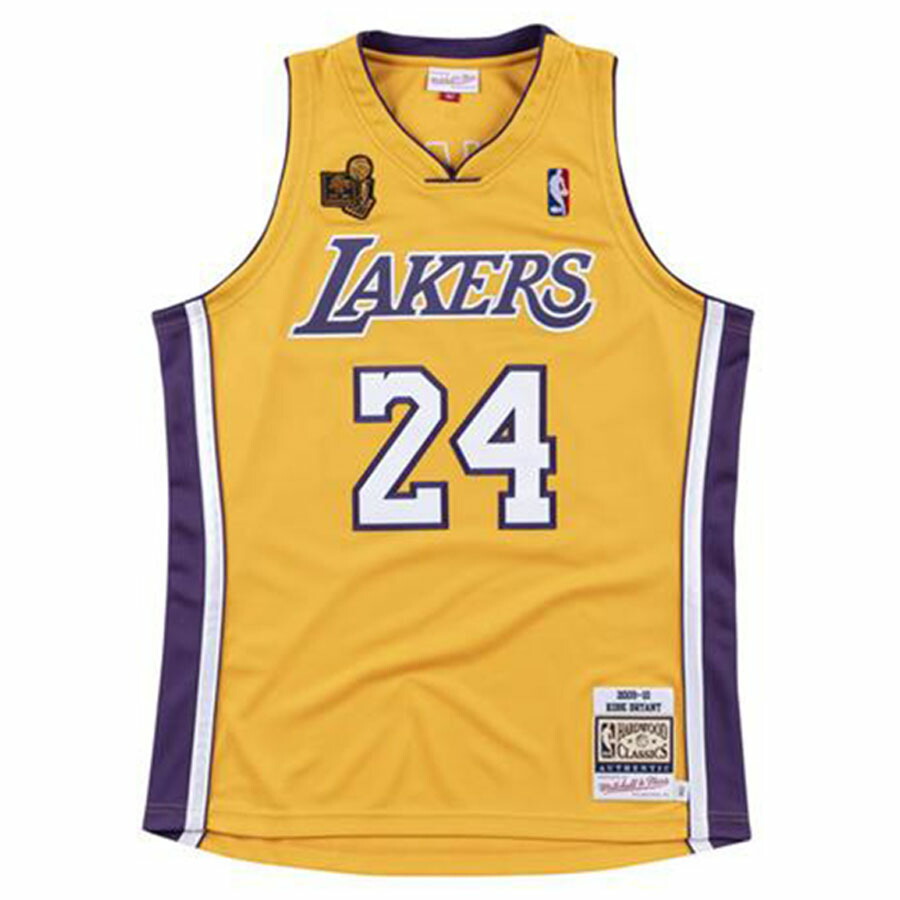 NBA コービー ブライアント レイカーズ ユニフォーム オーセンティック ジャージ 2009 優勝記念 ミッチェル ネス Mitchell  Ness2203MN特集 【2021春夏新色】