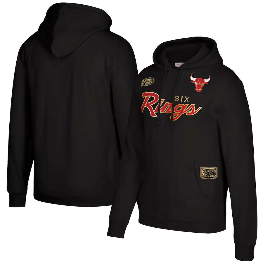 NBA シカゴ・ブルズ パーカー NBAチャンピオンリング フーディー ミッチェル&ネス/Mitchell & Ness ブラック2203MN特集|映画エンタメショップ SELECTION