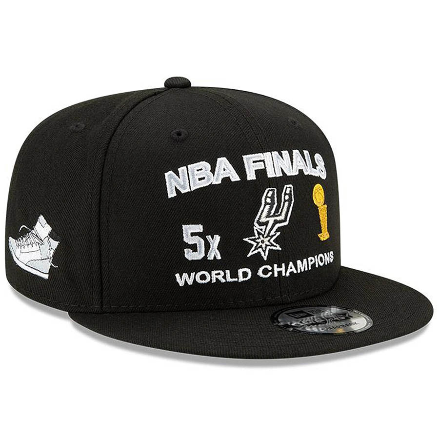 【楽天市場】NBA スパーズ キャップ NBA ファイナル チャンピオン 9FIFTY スナップバック 帽子 ニューエラ/New Era