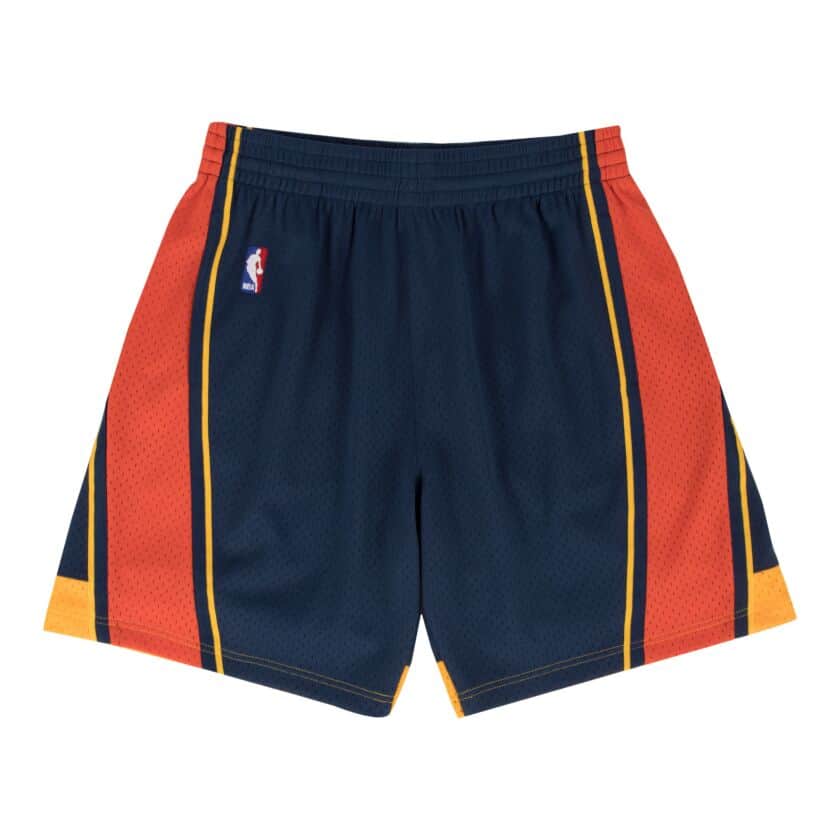 NBA ウォリアーズ ショートパンツ スウィングマンショーツ ロード 2009-10 ミッチェル＆ネス/Mitchell & Ness ネイビー