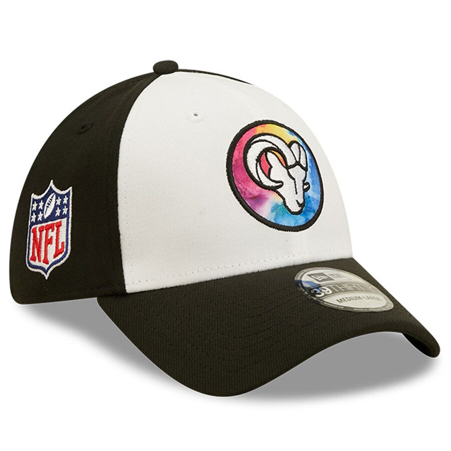NFL ラムズ キャップ 2022 NFL クルーシャルキャッチ 39THIRTY コーチ Flex Cap ニューエラ/New Era ホワイト/ブラック｜映画エンタメショップ SELECTION