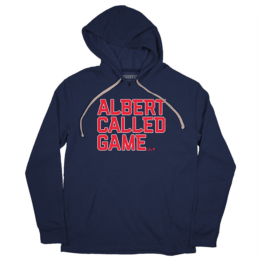 【楽天市場】MLB アルバート・プホルス カージナルス パーカー Albert Called Game Hoodie BreakingT