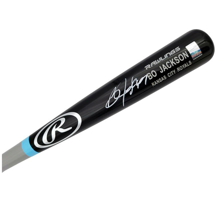 MLB 洋弓・ジャクソン ロイヤルズ バッド 自筆息吹き 野球バット Rawlings 黒いこと
