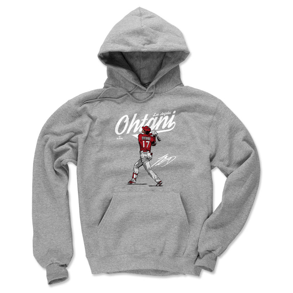 MLB 大谷翔平 エンゼルス パーカー Score W フーディー Hoodie 500Level グレー|映画エンタメショップ SELECTION