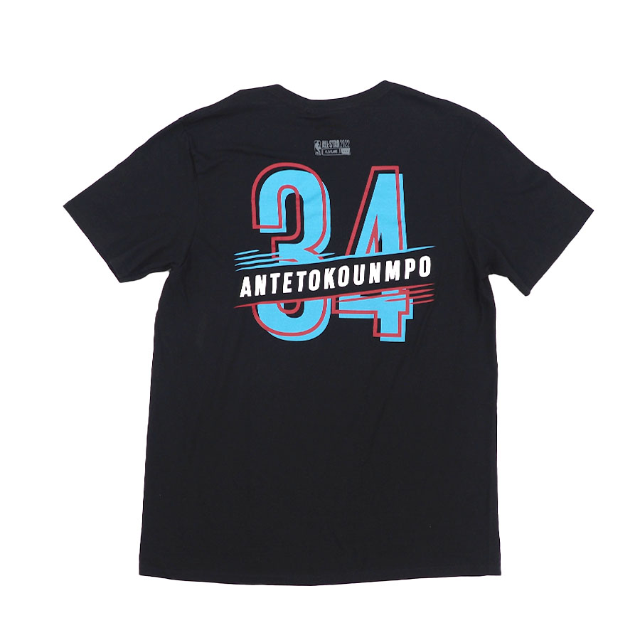 【楽天市場】nba ヤニス・アデトクンボ ミルウォーキー・バックス Tシャツ 2022 オールスター All Star T Shirt Fanatics Branded ブラック：映画エンタメ