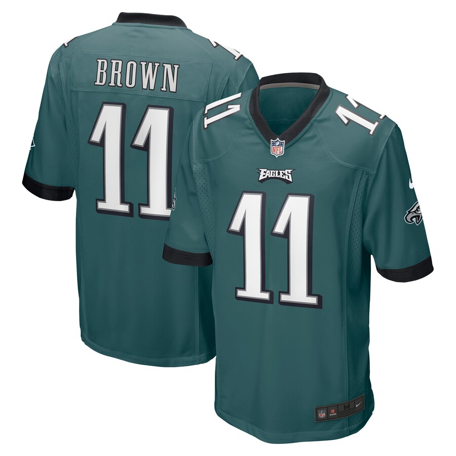 NFL A J ジャージ ミッドナイトグリーン ナイキ ブラウン Nike 
