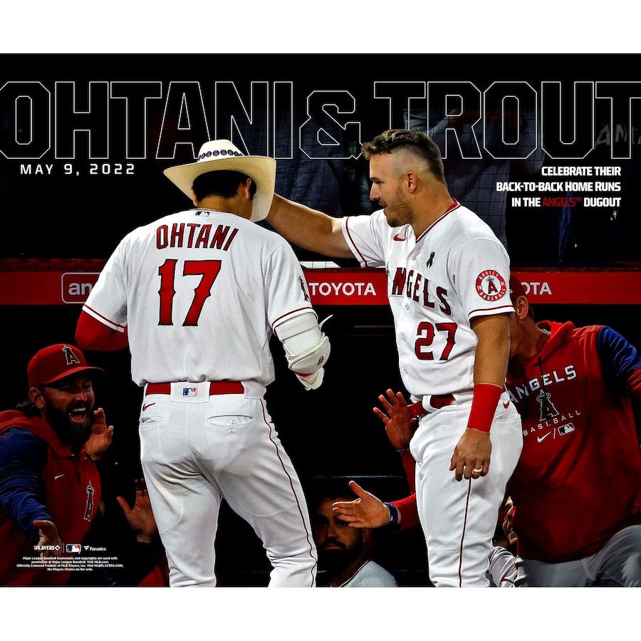 MLB  エンジェルス  トラウト　大谷翔平　15選　★965   選択購入可能 楽天市場】MLB 大谷翔平 マイク・トラウト エンゼルス 直筆
