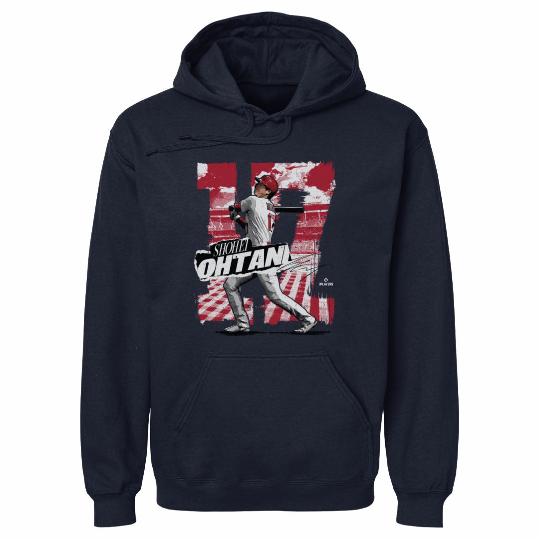 MLB 大谷翔平 エンゼルス パーカー Rough Hoodie 23wbsf 500Level ネイビー｜映画エンタメショップ SELECTION