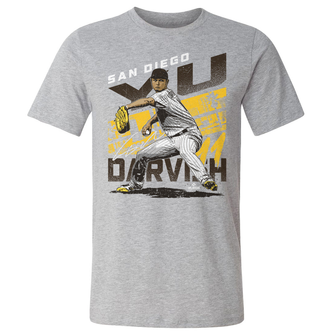 MLB ダルビッシュ有 パドレス Tシャツ San Diego City Name T-Shirt 500 Level ヘザーグレー