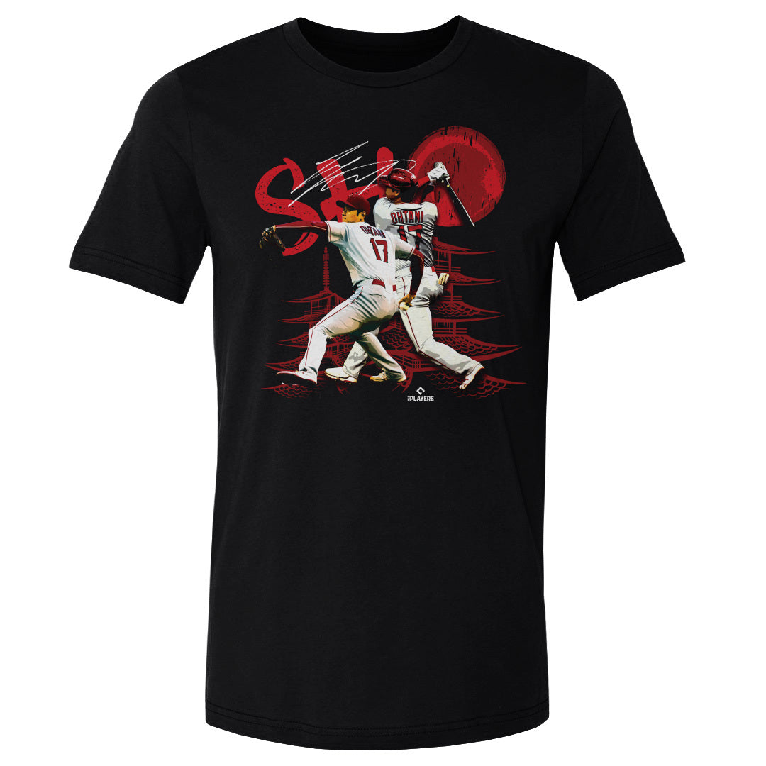 MLB 大谷翔平 エンゼルス Tシャツ 二刀流 SHO Dual T-Shirt 500Level ブラック