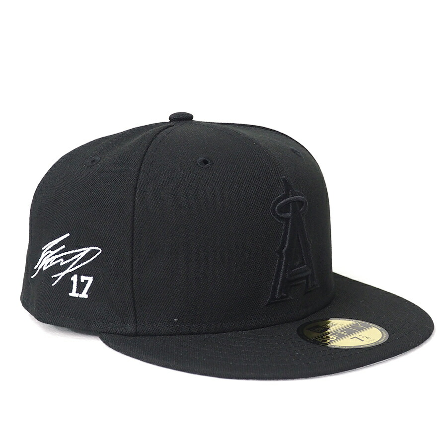大谷翔平 59FIFTY キャップ ブラック 7 3/8 楽天市場】MLB 大谷翔平 カリフォルニア・エンゼルス キャップ