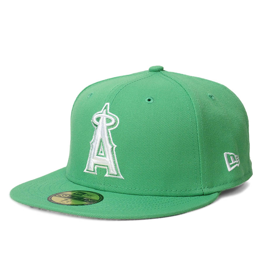 MLB エンゼルス キャップ 59FIFTY Fitted Hat ニューエラ/New Era アイランドグリーン ホワイト 7,469円