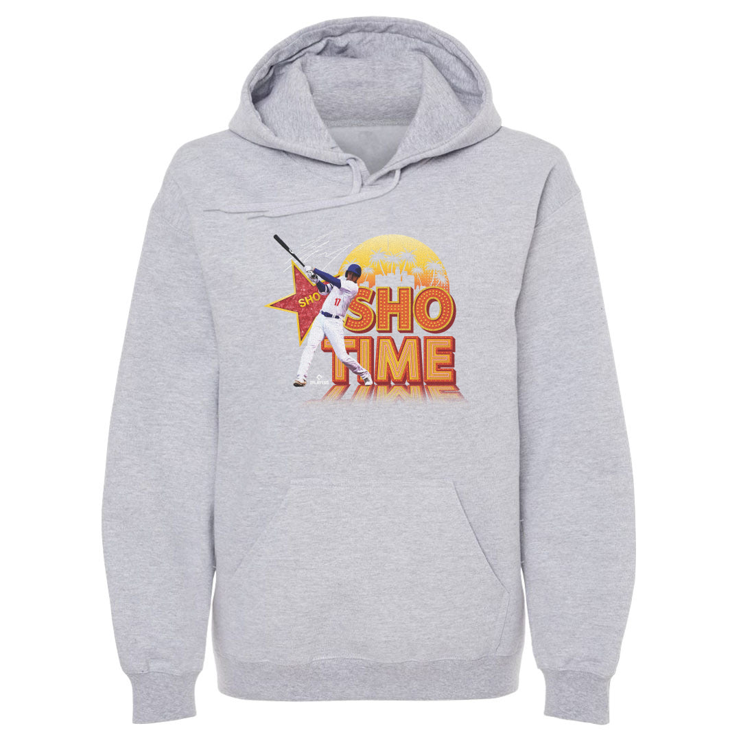MLB 大谷翔平 ドジャース パーカー Los Angeles D Sho Time Sign WHT Hoodie 500Level グレー｜映画エンタメショップ SELECTION