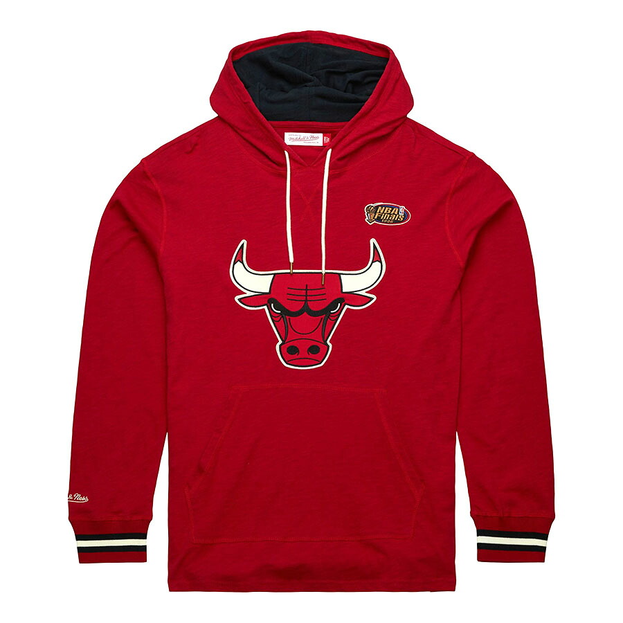 NBA シカゴ・ブルズ フーディー ヴィンテージロゴ フーディー ミッチェル＆ネス/Mitchell & Ness スカーレット