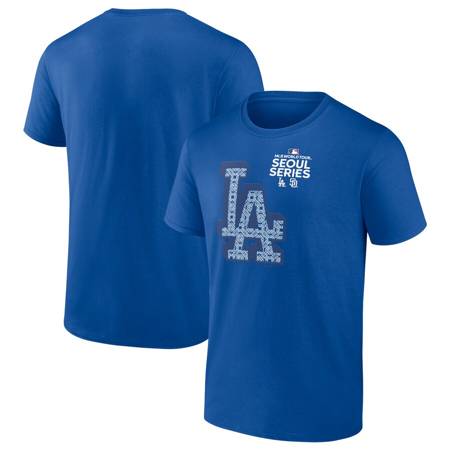 MLB ドジャース Tシャツ 2024 MLB World Tour ソウルシリーズ T-Shirt Fanatics Branded ロイヤル