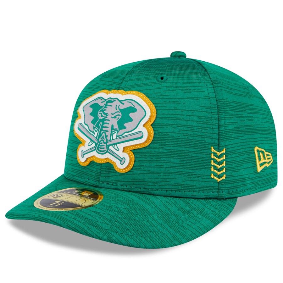 MLB アスレチックス キャップ 2024 クラブハウス Clubhouse ロープロファイル 59FIFTY ニューエラ/New Era グリーン