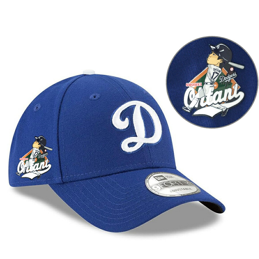kids用　大谷翔平　ドジャース　キャップ MLB 大谷翔平 ドジャース キャップ ユース キッズ ネーム