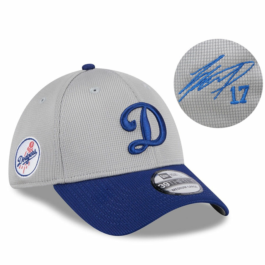 ドジャースキャップ◆大谷刺繍入り◆クラブハウス MLB】超貴重アイテム✨大谷選手サイン刺繍入りドジャース