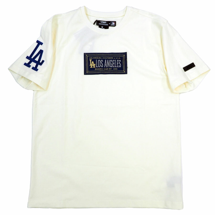 MLB ドジャース Tシャツ LOS ANGELES DODGERS CLUB MEMBER BADGE SJ TEE Pro Standard エッグ
