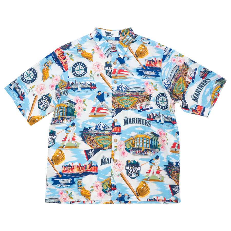 MLB マリナーズ アロハシャツ MLBオールスターゲーム2023 Scenic Aloha Shirt Reyn Spooner｜映画エンタメショップ SELECTION