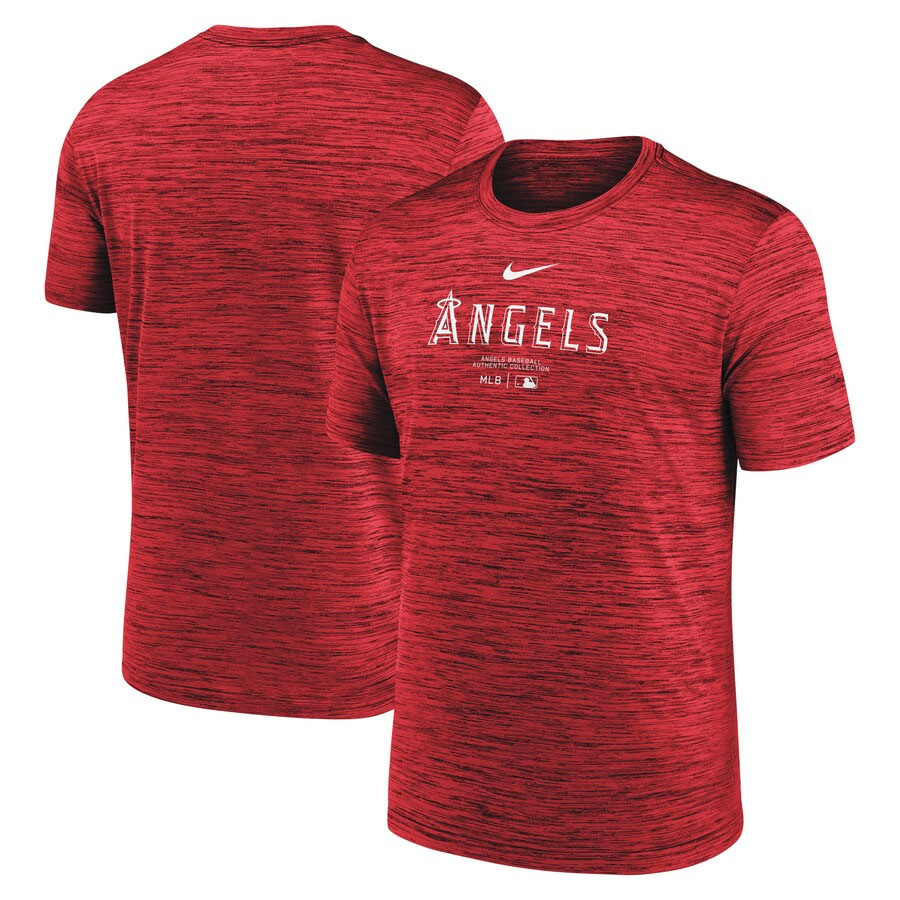 MLB エンゼルス Tシャツ オーセンティックコレクション プラクティス T-Shirt ナイキ/Nike スポーツレッド