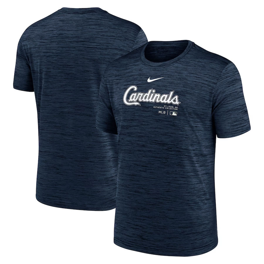 MLB カージナルス Tシャツ オーセンティックコレクション プラクティス T-Shirt ナイキ/Nike ミッドナイトネイビー