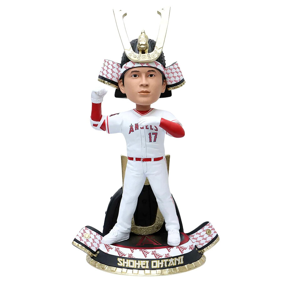 MLB 大谷翔平 エンゼルス ボブルヘッド 【360個限定】Warrior Hat Home Run Celebration Bobblehead フィギュア 兜 FOCO｜映画エンタメショップ SELECTION