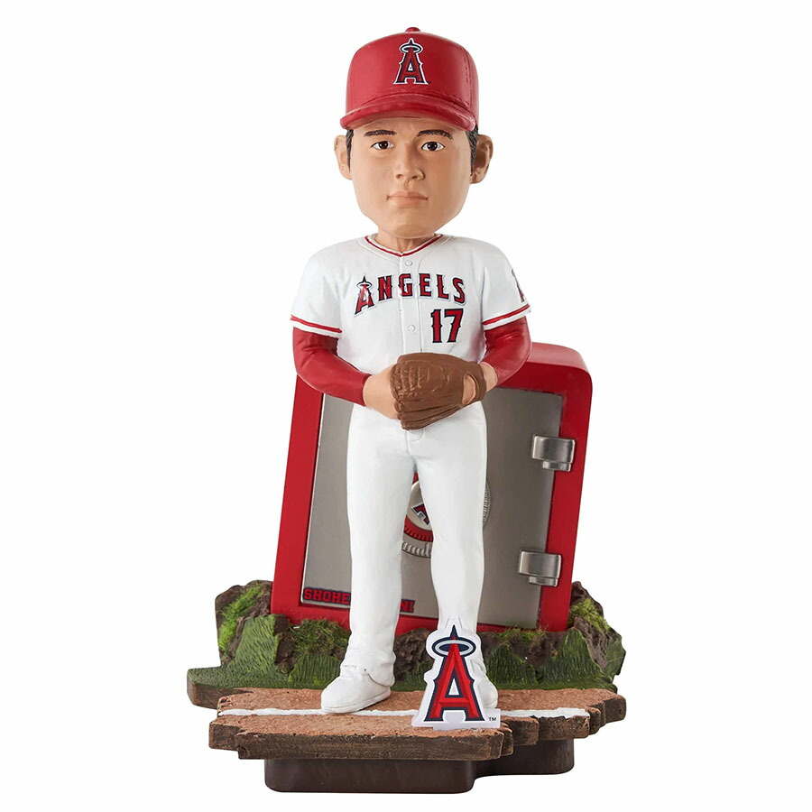 MLB 大谷翔平 エンゼルス ボブルヘッド 【114個押さえる】Bank Bobblehead 図形 FOCO
