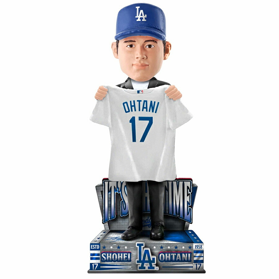 楽天市場】MLB 大谷翔平 ドジャース ボブルヘッド 【300個限定