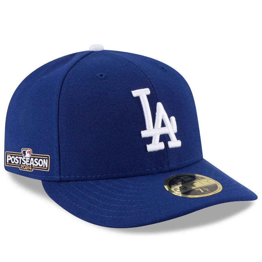 MLB ドジャース キャップ ポストシーズン 2024 Side Patch 59FIFTY ロープロファイル ニューエラ/New Era ロイヤル｜映画エンタメショップ SELECTION