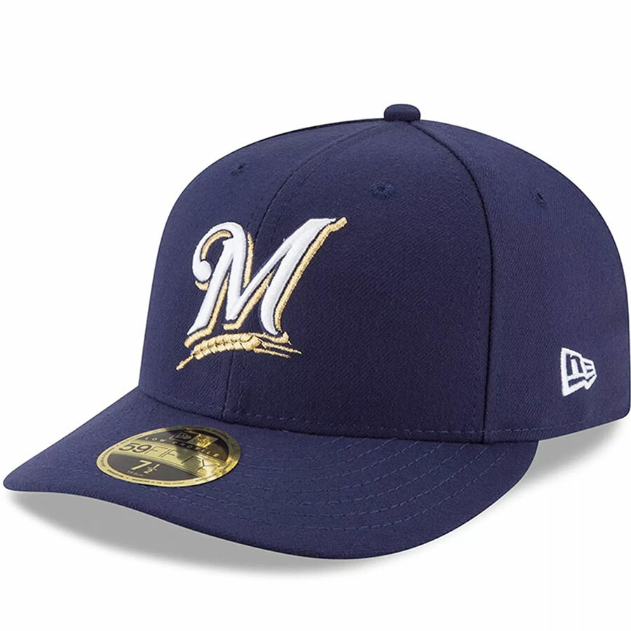 MLB ブリュワーズ キャップ 【廃盤モデル】2017 Authentic Collection On-Field Low Profile 59FIFTY ニューエラ/New Era ゲーム｜映画エンタメショップ SELECTION 7,692円