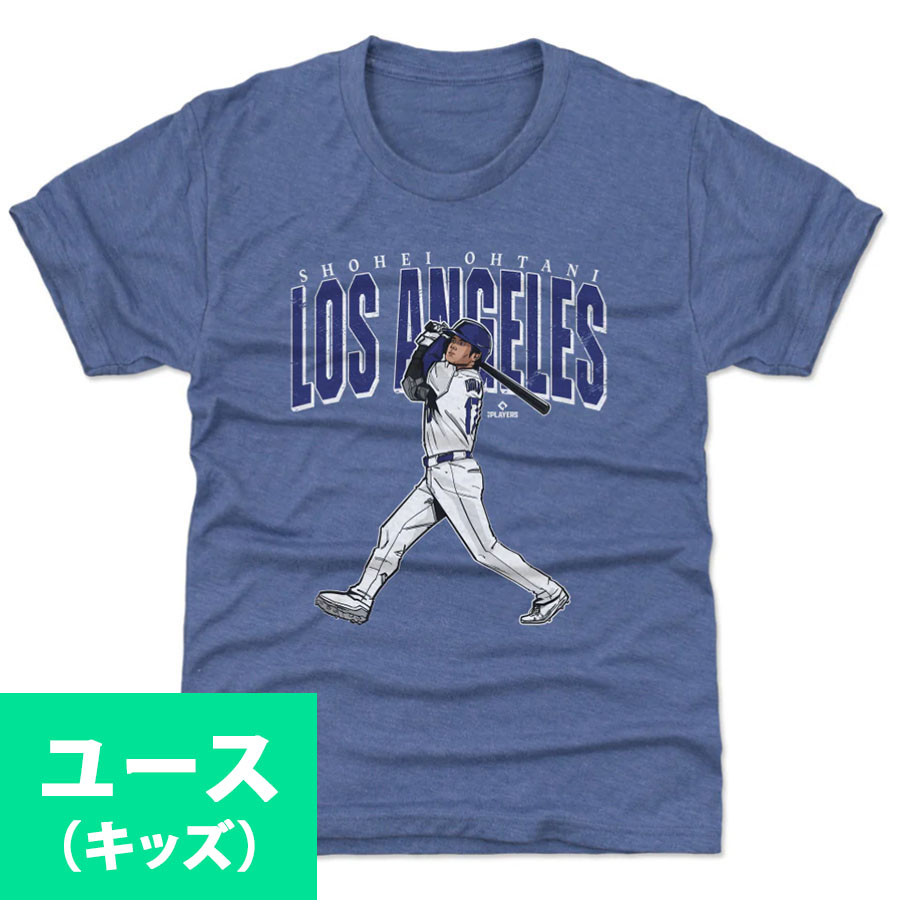 MLB 大谷翔平 ドジャース Tシャツ Los Angeles D Big Time WHT 500Level ロイヤル