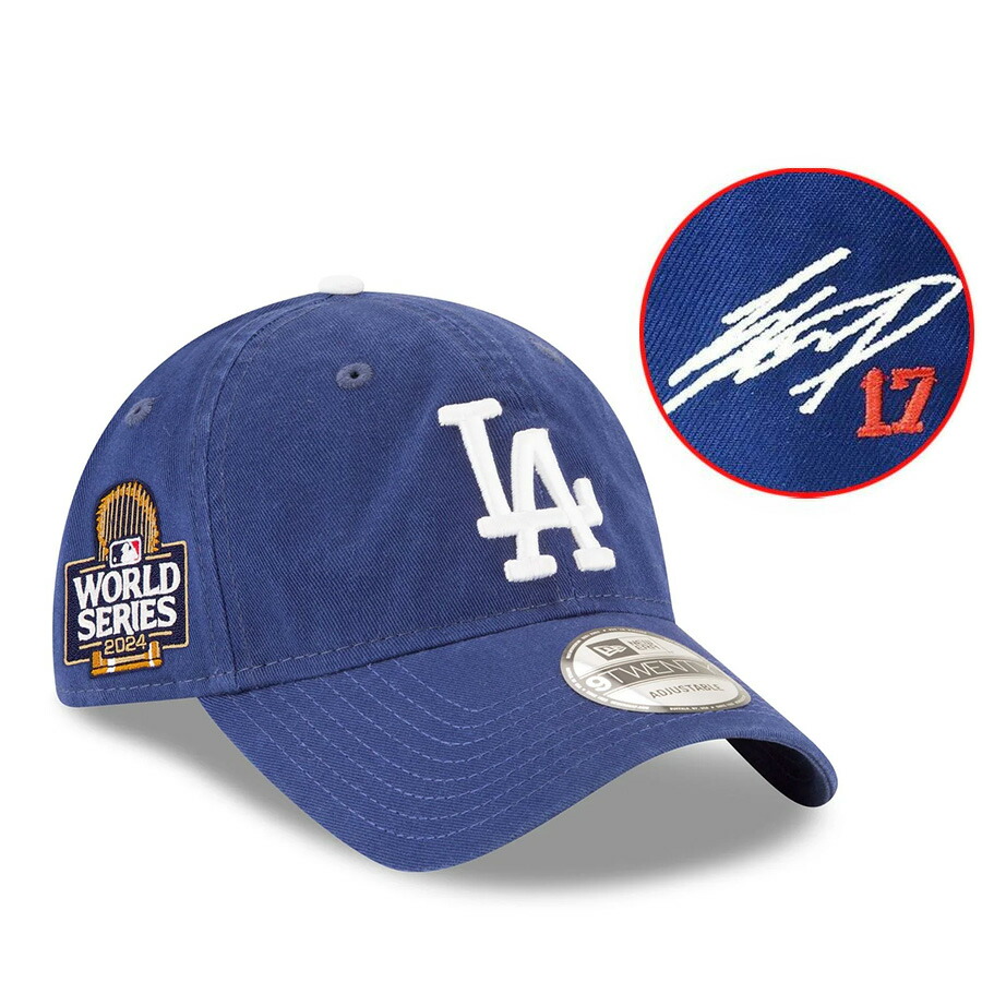 大谷翔平 ドジャース【2024ワールドシリーズ優勝記念】キャップ NEWERA NEW ERA - 【公式限定品&新品】ドジャース2024 ワールドシリーズ優勝