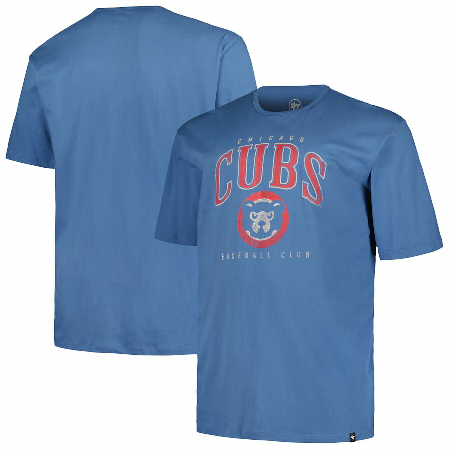 MLB カブス Tシャツ 【現地買付】Double Header T-Shirt 47Brand ロイヤル