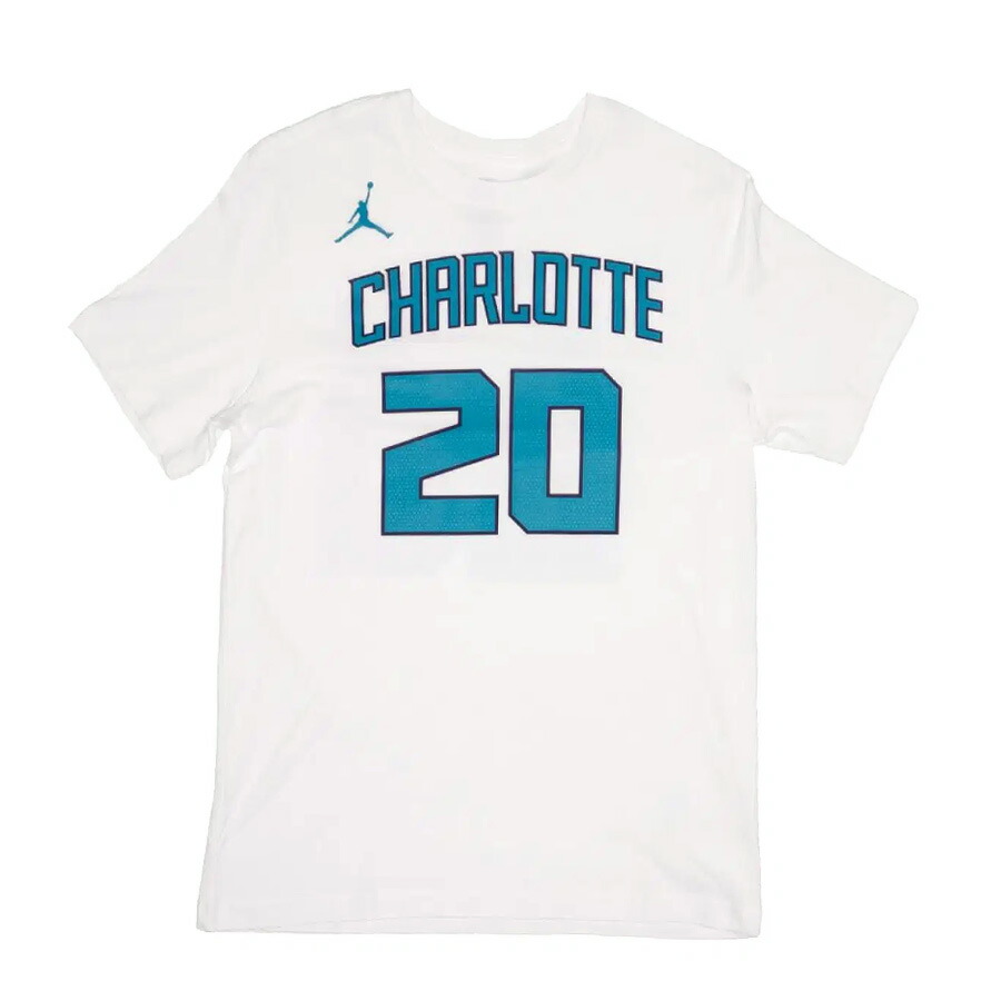 NBA ゴードン・ヘイワード シャーロット・ホーネッツ Tシャツ ネーム&ナンバー T-Shirt ジョーダンブランド ホワイト