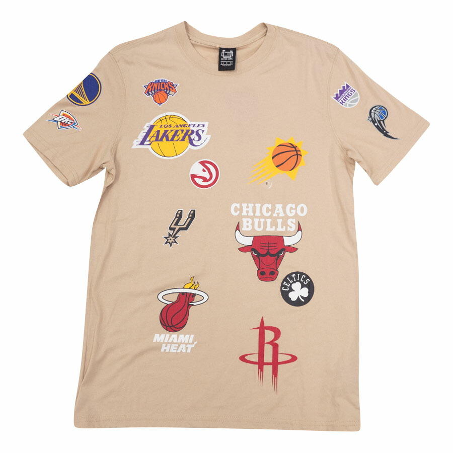 NBA Tシャツ 【現地買付】NBA x Ultra Game Selected オールオーバー T-Shirt Ultra Game ベージュ