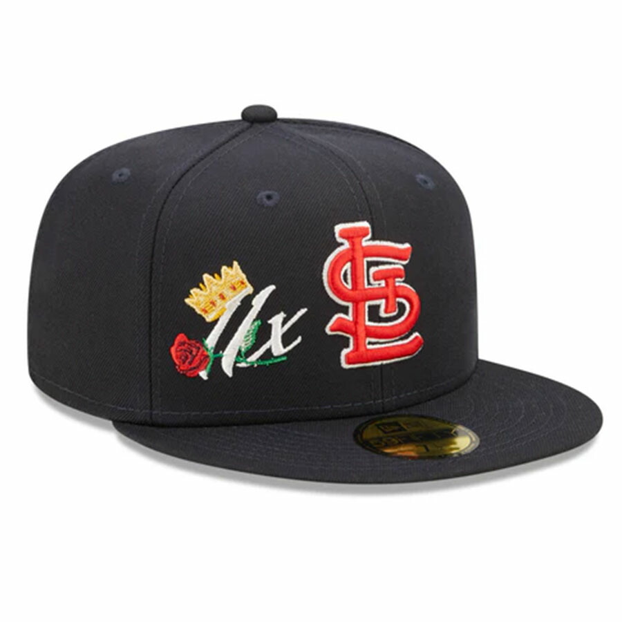 MLB St.Louice Cardinals キャップ 【海外買付】Crown Champs 59FIFTY Fitted Cap ニューエラ/New Era ネイビー｜映画エンタメショップ SELECTION