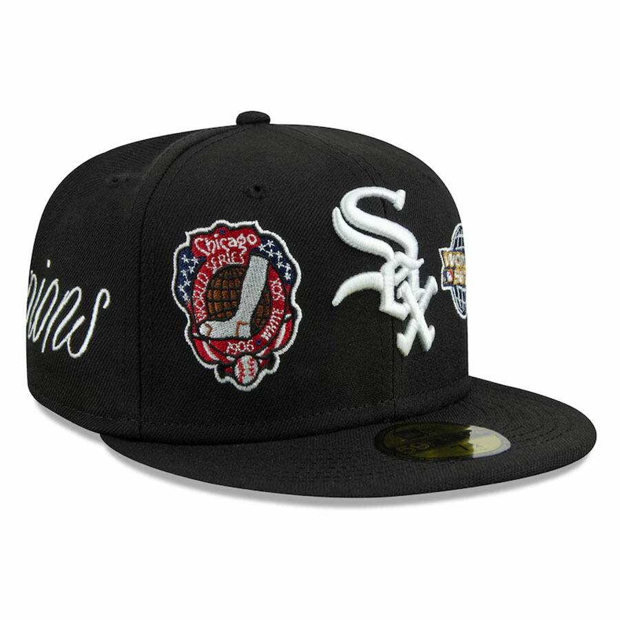 MLB ホワイトソックス キャップ 【海外買付】Historic Champions 59FIFTY Fitted Cap ニューエラ/New Era ブラック|映画エンタメショップ SELECTION