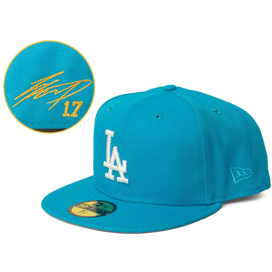 MLB 大谷翔平 ドジャース キャップ 【海外買付】Color Pack 59FIFTY Fitted サイン刺繍 ニューエラ/New Era カーレッド｜映画エンタメショップ SELECTION