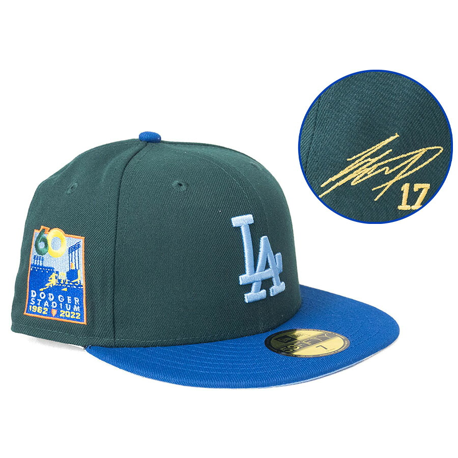 MLB 大谷翔平 ドジャース キャップ 【海外買付】ドジャースタジアム60周年 Patch Color Pack 59FIFTY サイン刺繍 ニューエラ/New Era|映画エンタメショップ SELECTION