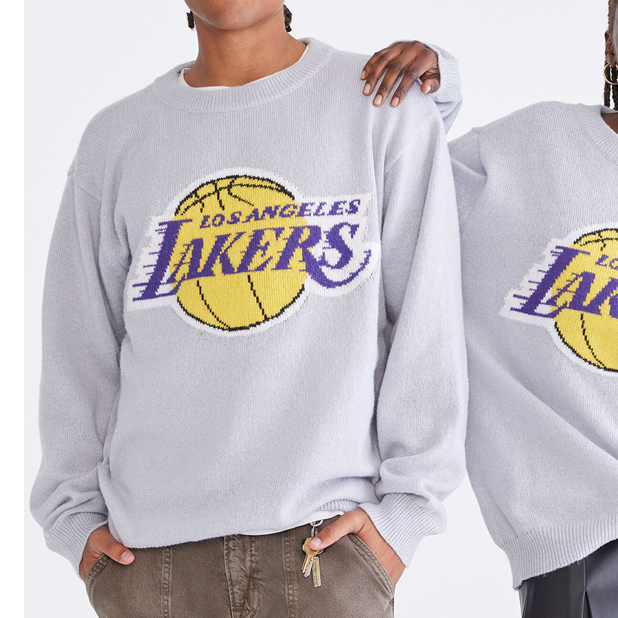 NBA レイカーズ パーカー 【現地買付】クルーセーター Crew Sweater Ultra Game グレー｜映画エンタメショップ SELECTION